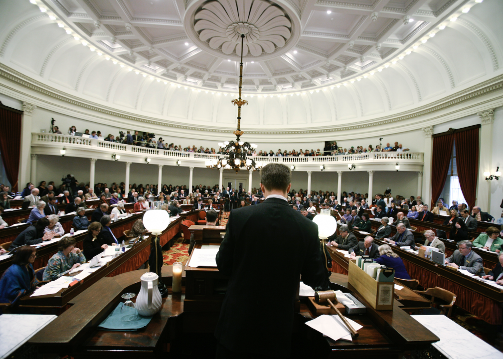 2000: Vermont recognizes same-sex unions